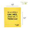 Paño Esponja Grande Ever Green Cloth -  Si La Vida te Da Limones, Pide Limon y Sal