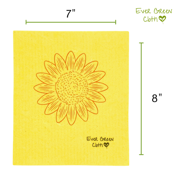 Swedish Dishcloth Gift Set - Sunflowers