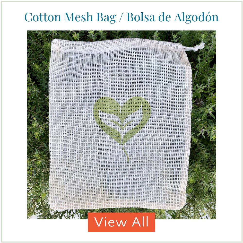 Cotton Mesh Bag / Bolsa de Algodón
