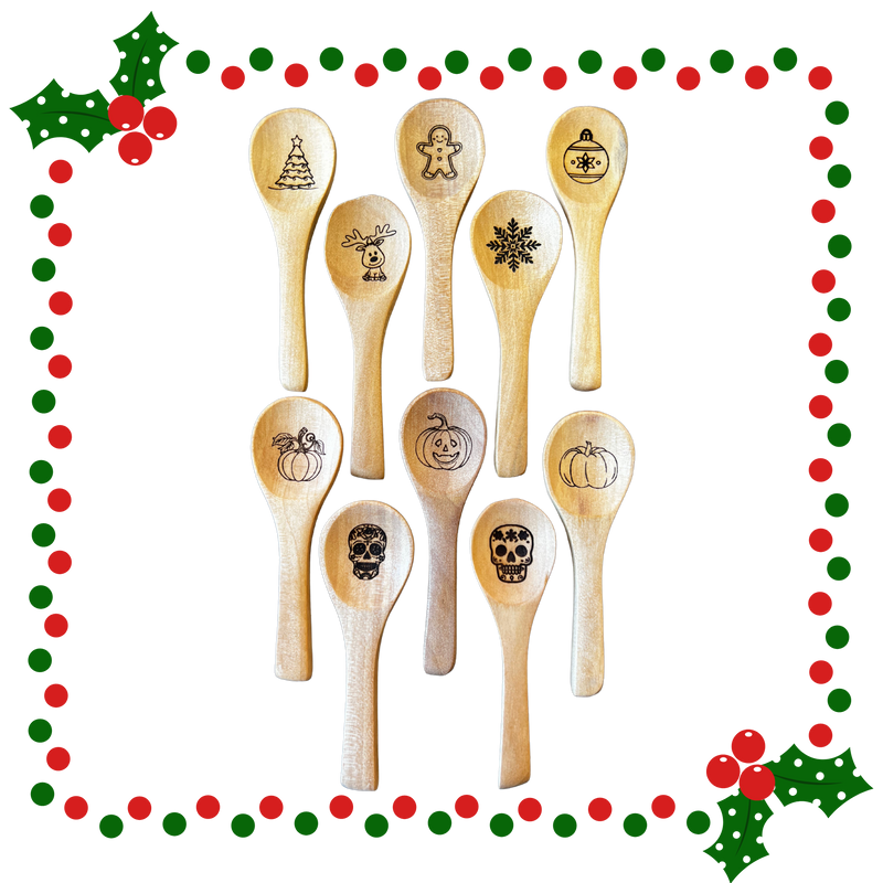 Wooden Mini Spoons