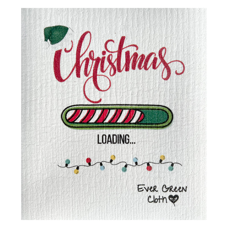 Christmas Loading - Regular Sponge Cloth (One)