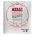 Merry Merry Merry Christmas  - Regular Sponge Cloth (One)