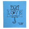 Swedish Dishcloth - Cat Love Ever Green Sponge Cloth