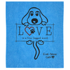 Large Puppy LOVE - Sponge Cloth (One)