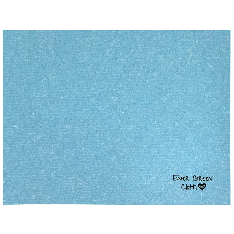 EXTRA LARGE Light Blue - Nature Color Sponge Cloth (One)